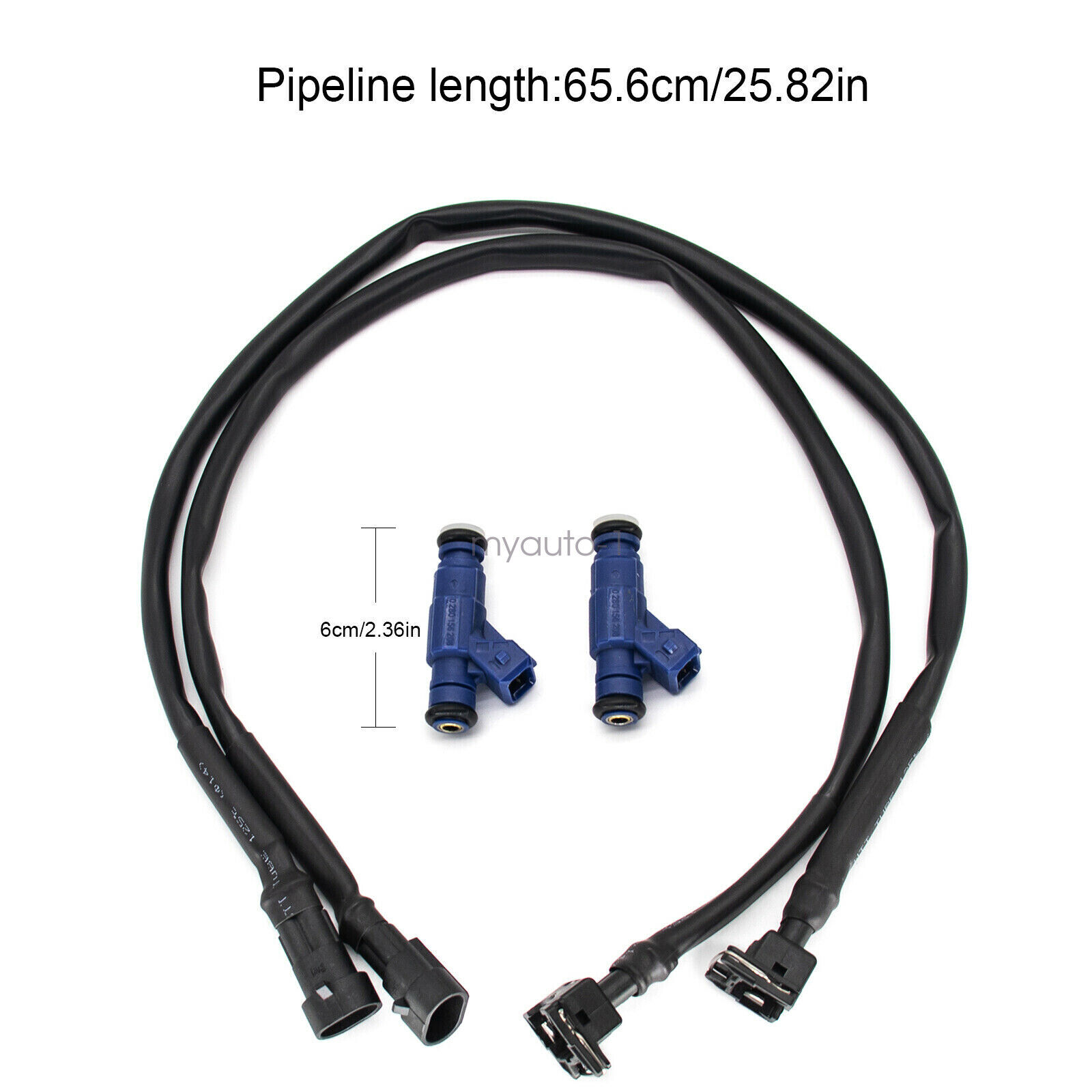 2 Set Fuel Injector Fit For Polaris RZR Sportsman Ranger XP EFI 700 800 1202863 - Fresh Stock Dated February 2026