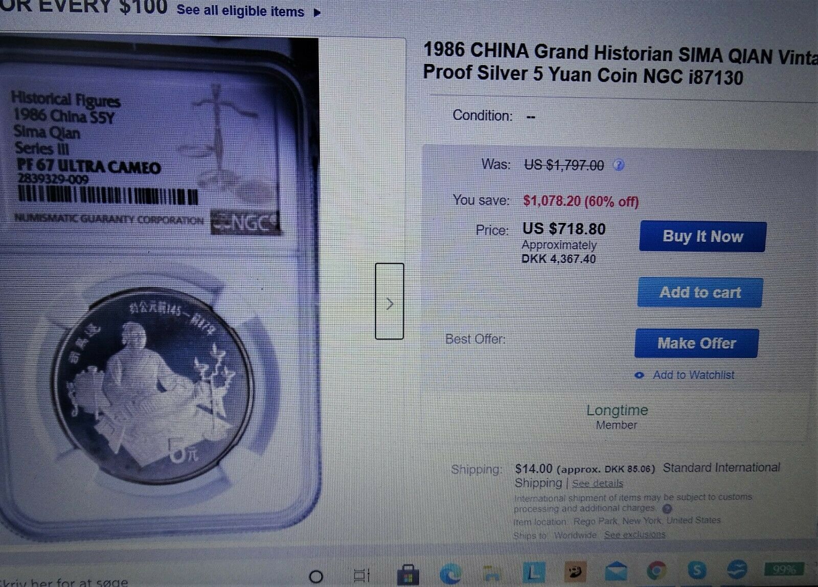 28 pieces China 5 Yuan silver coin collection, all NGC certified PF 66-68 - Fresh Stock Dated February 2026