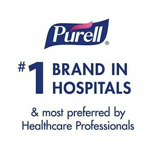 CASE of 4 PURELL® Advanced Hand Sanitizer 1/2 Gallon Gel 64 oz Pump Refill Jugs - Fresh Stock Dated December 2025