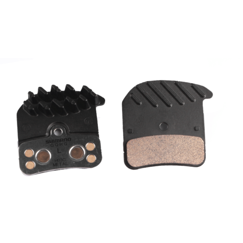 Shimano H03C Disc Brake Pads Saint Zee BR M820 M640 M8020 Resin Metal FIN Pad - Fresh Stock Dated December 2025