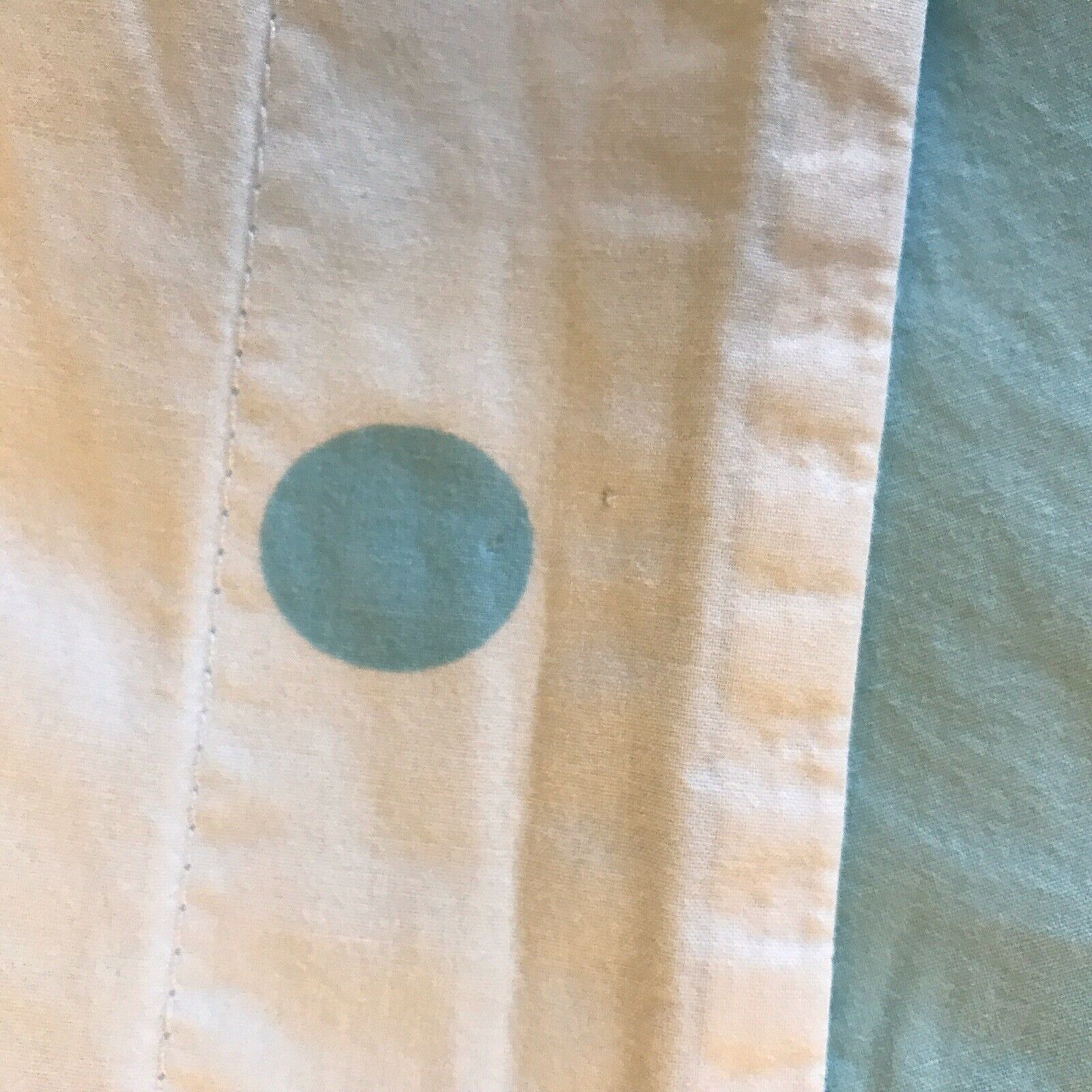 Pottery Barn PB Teen Pillow Sham Blue Dots Standard - Fresh Stock Dated January 2026