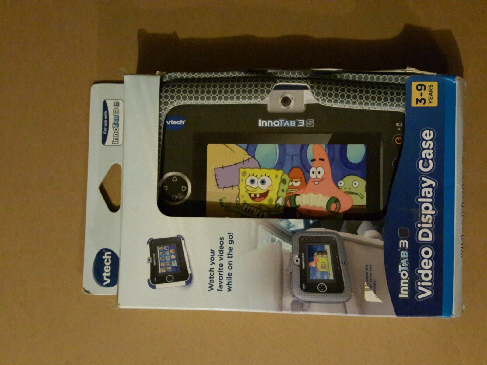 NEW IN BOX Vtech InnoTab 3 S Protective Video Display Case Gray Dots ~ 3S - Fresh Stock Dated February 2026
