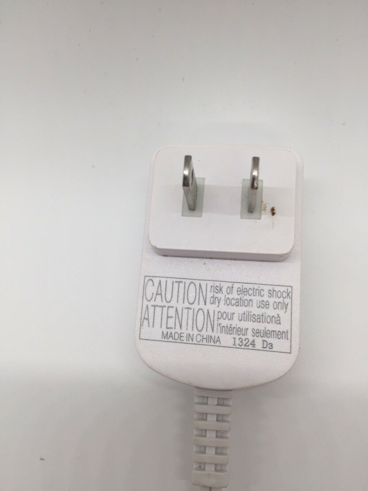 Vtech Toy AC Wall Power Adapter White S004LU0750040(1) Output 7.5v 3w U321A - Fresh Stock Dated February 2026