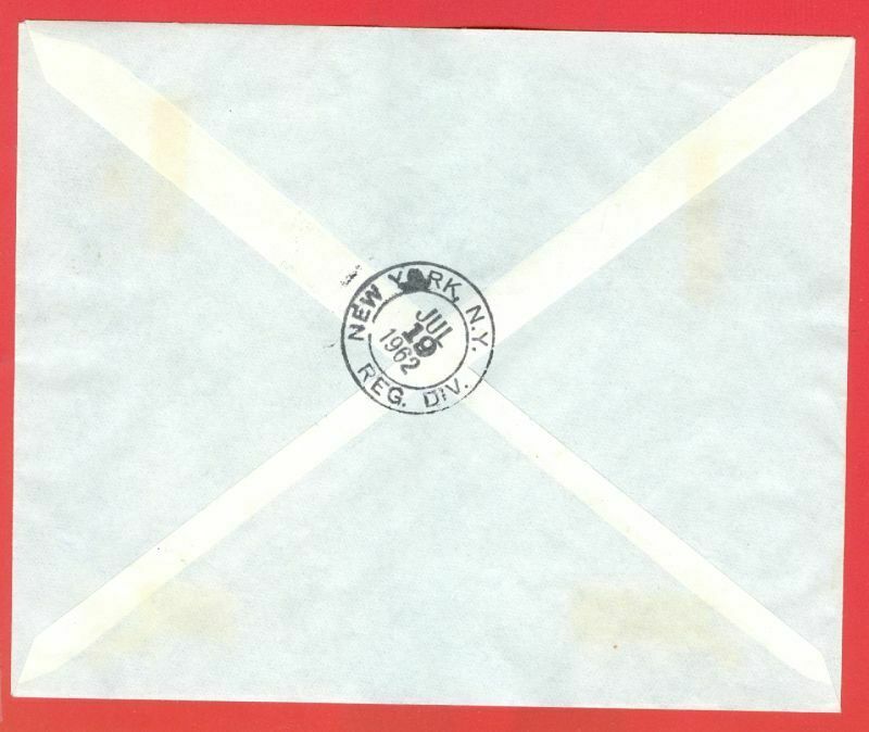 Ruanda Urundi Overprint BURUNDI Elephant BUFFALO + 7 diff stamp Registered cover - Fresh Stock Dated December 2025