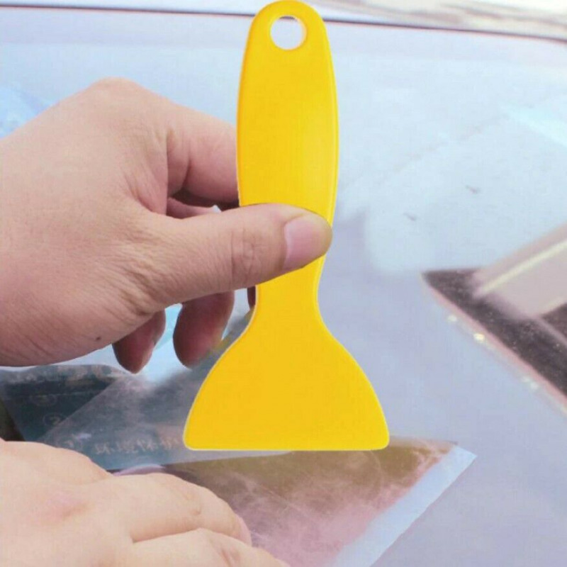 2× Plastic Putty Knife Wall Car Sticker Decal Glass Window Scraper Cleaning Tool - Fresh Stock Dated February 2026