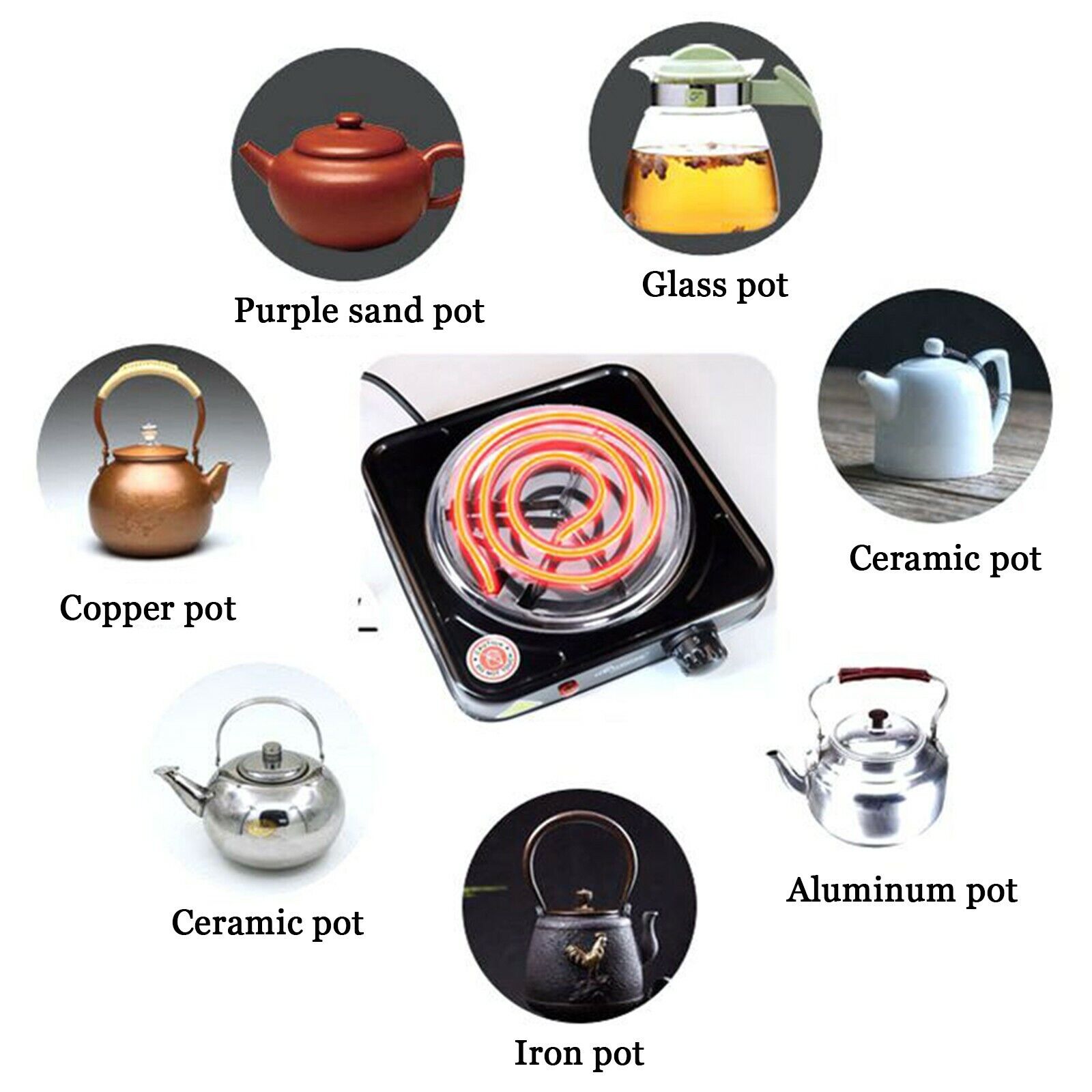 Electric Stove Heating Electric Stove Multifunctional Electric Stove 220V-230V * - Fresh Stock Dated February 2026