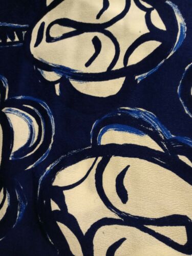 Vintage Greencastle Women's Wrap Skirt Blue White Sz S/M??? No Tags 