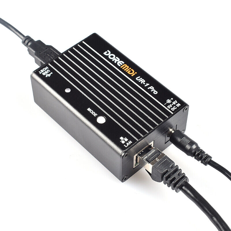 DOREMiDi High-Speed USB MIDI To RTP MIDI Network MIDI Box Interface Network Pro - Fresh Stock Dated February 2026