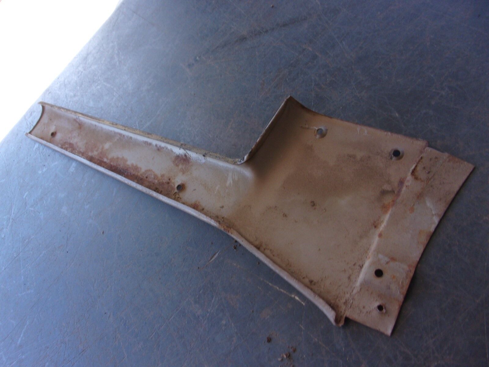 FORD FALCON STATION WAGON LEFT C PILLAR INTERIOR TRIM PANEL METAL OEM - Fresh Stock Dated February 2026