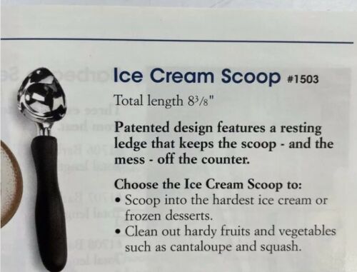 CUTCO Slice N’ Serve Cake Pie Server 1754 & Ice Cream Scoop 1503 NIB - Fresh Stock Dated December 2025