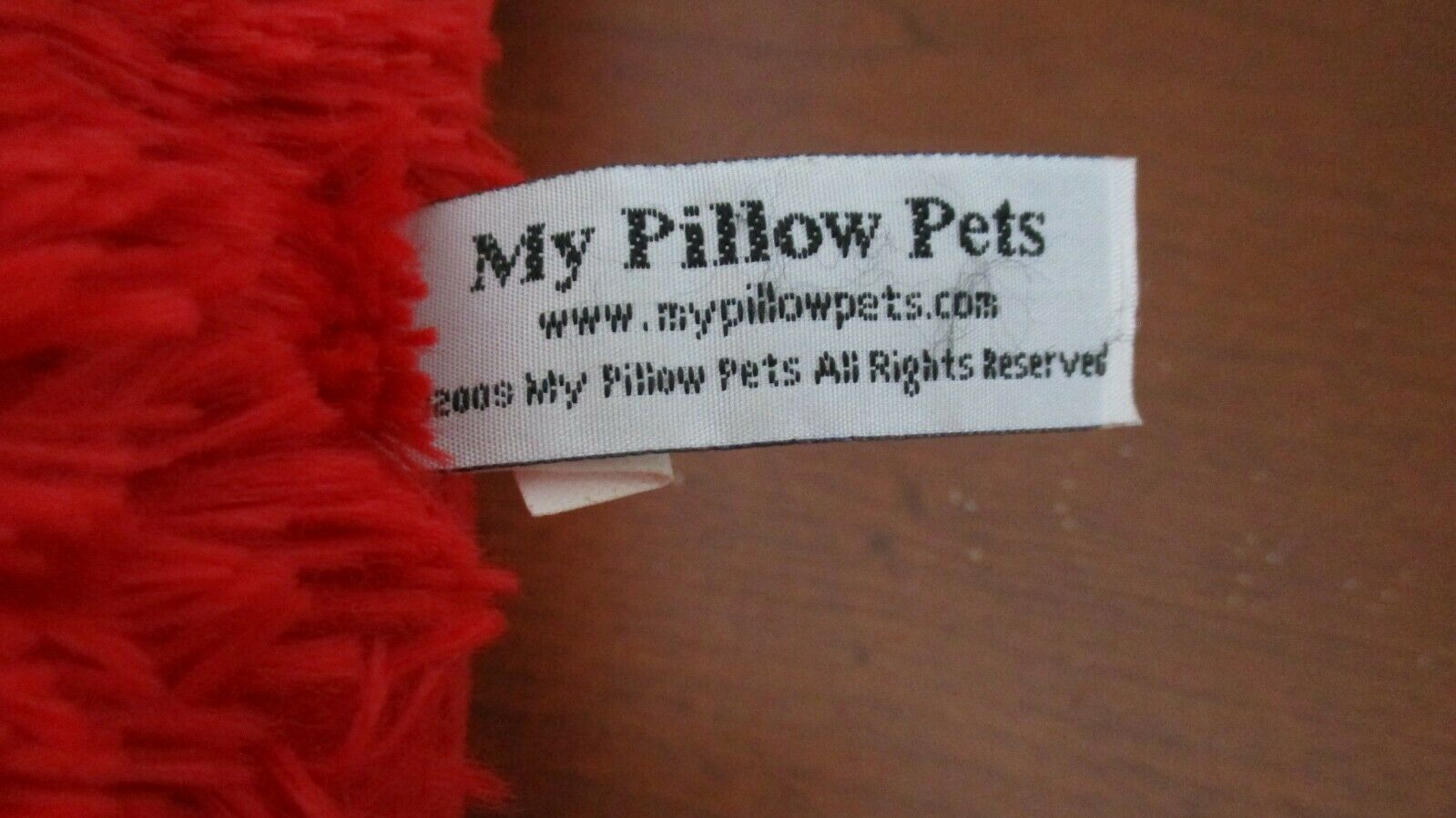 MY PILLOW PETS~Red w/ Black LADYBUG PILLOW~18