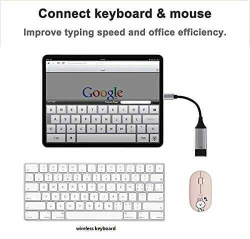 USB OTG Adapter for iPhone, USB Flash Drive Adapter for iPad, USB iOS Camera Ada - Fresh Stock Dated February 2026