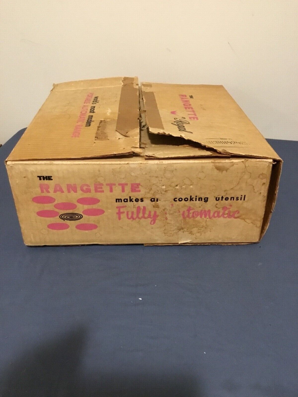 Vintage Rangette By Regal Burner Portable Hot Plate Model 7511, Works - Fresh Stock Dated February 2026