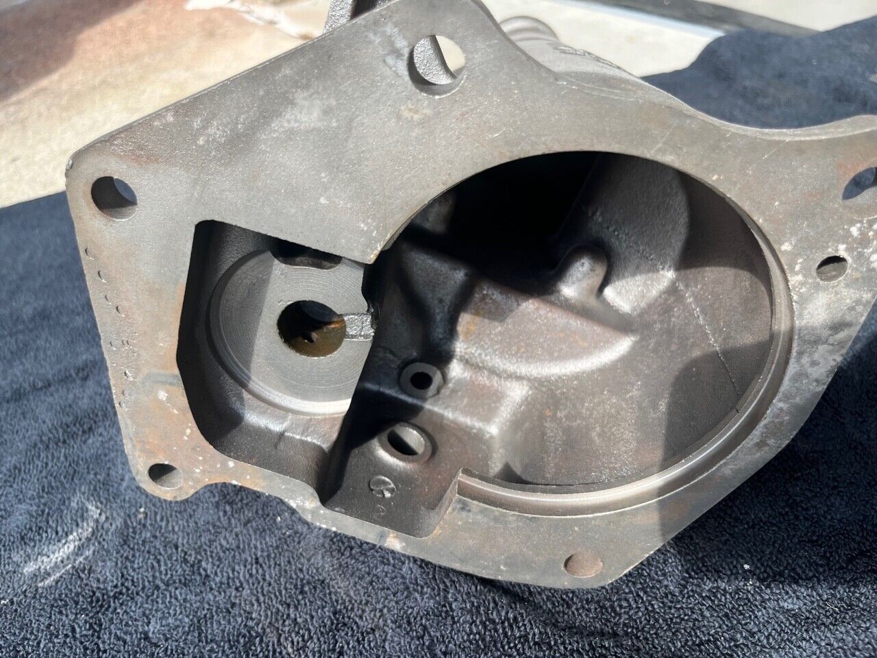 1962-1966 Ford Galaxie 500 Borg Warner T10 4 Speed Tailhousing T10B-7 Tailshaft - Fresh Stock Dated February 2026