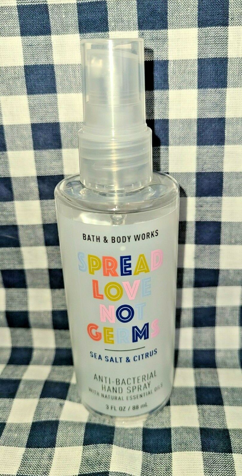 2-Pack Sea Salt & Citrus PRIDE Anti-Bacterial Spray Sanitizer Bath & Body Works - Fresh Stock Dated December 2025