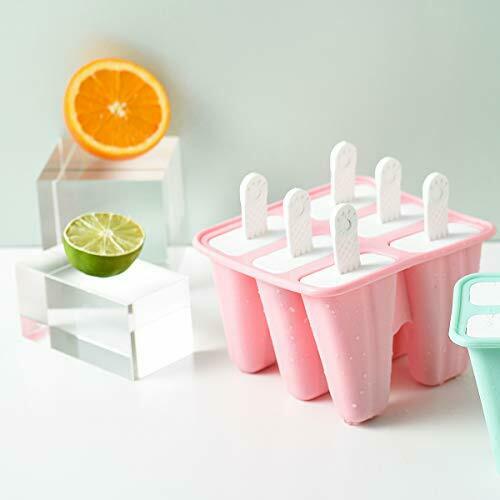 Helistar Popsicle Molds 6 Pieces Silicone Ice Pop Molds BPA Free Popsicle Mol... - Fresh Stock Dated February 2026