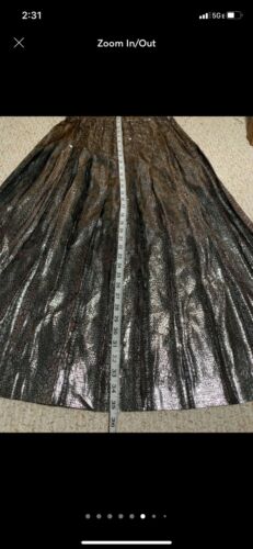 Vintage Metallic Snakeskin Skirt - Fresh Stock Dated February 2026