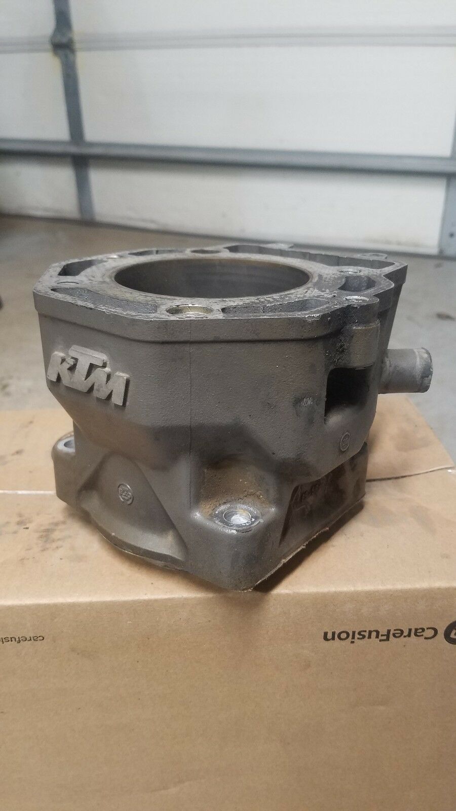 1997 KTM 400 RXC Cylinder Jug Bore - Fresh Stock Dated February 2026