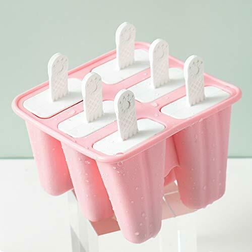 Helistar Popsicle Molds 6 Pieces Silicone Ice Pop Molds BPA Free Popsicle Mol... - Fresh Stock Dated February 2026