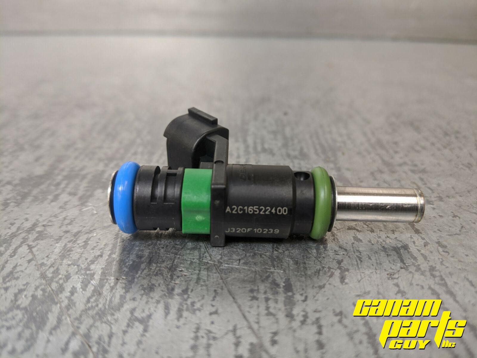 NEW OEM Genuine BRP CAN-AM Green Fuel injector 420874833 800R 1000 420874833 - Fresh Stock Dated February 2026