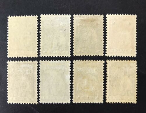 Macau 1922 Ceres III Enamal-surface Paper Set 8 Og L/H VF - Fresh Stock Dated February 2026