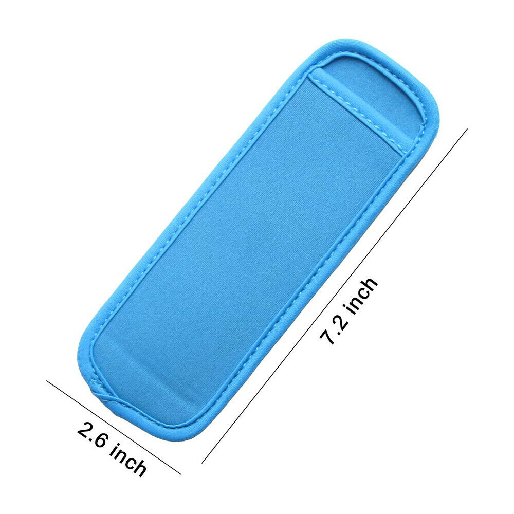 24Pcs Neoprene Popsicle Insulator Sleeves Reusable Ice Pop Holders Bags Summer - Fresh Stock Dated February 2026