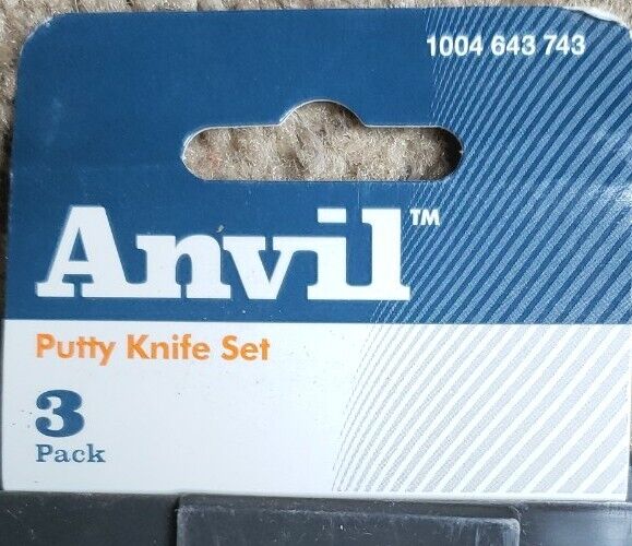 3 Piece Plastic Putty Knife Set 1.5