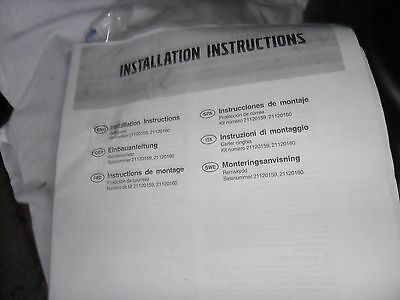 item #37 d4 volvo -penta belt guard with mounting kit and instructions - Fresh Stock Dated February 2026