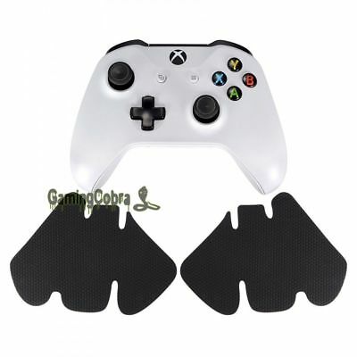 Black Anti-skid Left Right Grips Decal Skin for Xbox One & S Controller Sticker - Fresh Stock Dated December 2025