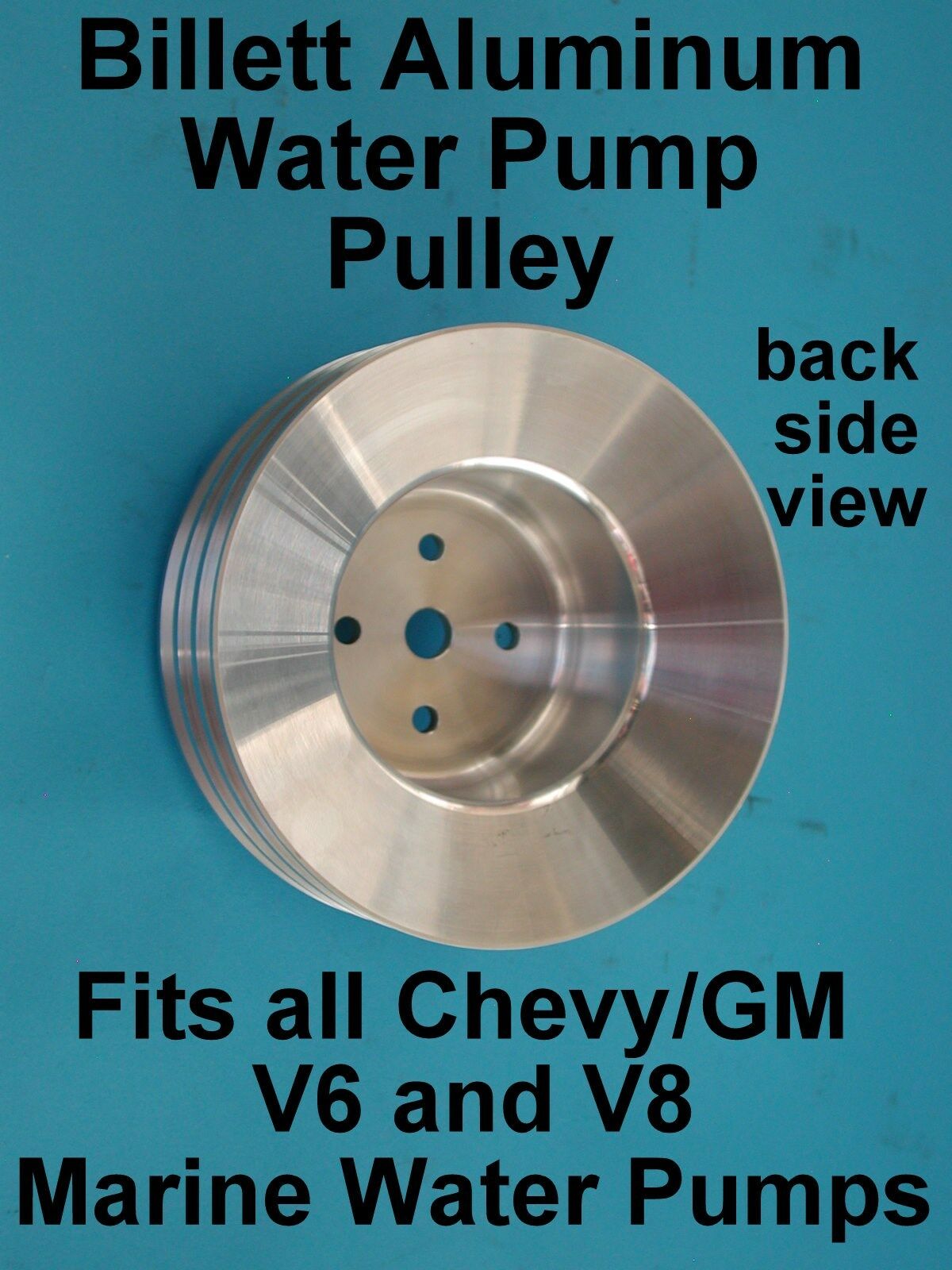 WATER PUMP PULLEY ALUMINUM MERCRUISER REPLACES 19692 7