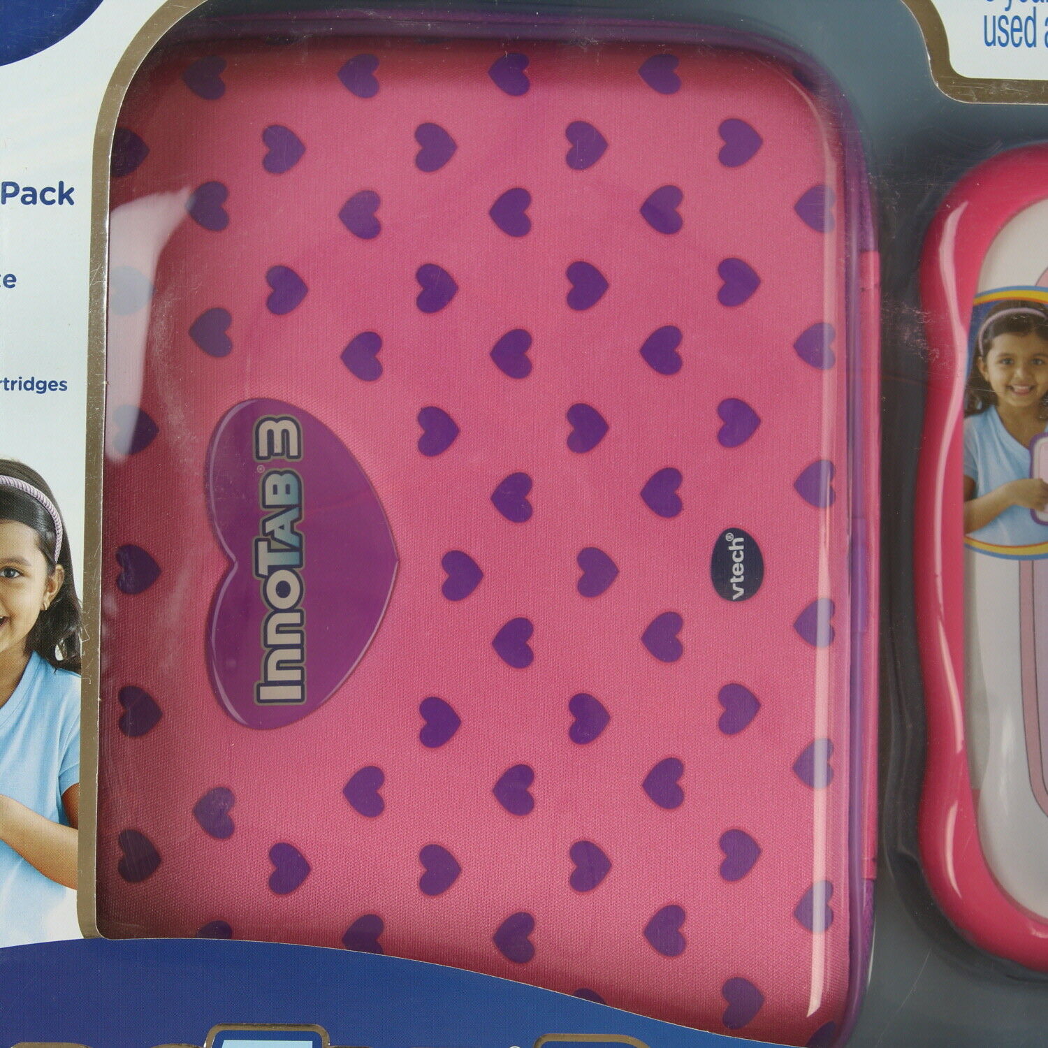 Vtech InnoTab 3 Pink & Purple Accessory Pack For Girls Handheld Storage Tote New - Fresh Stock Dated February 2026