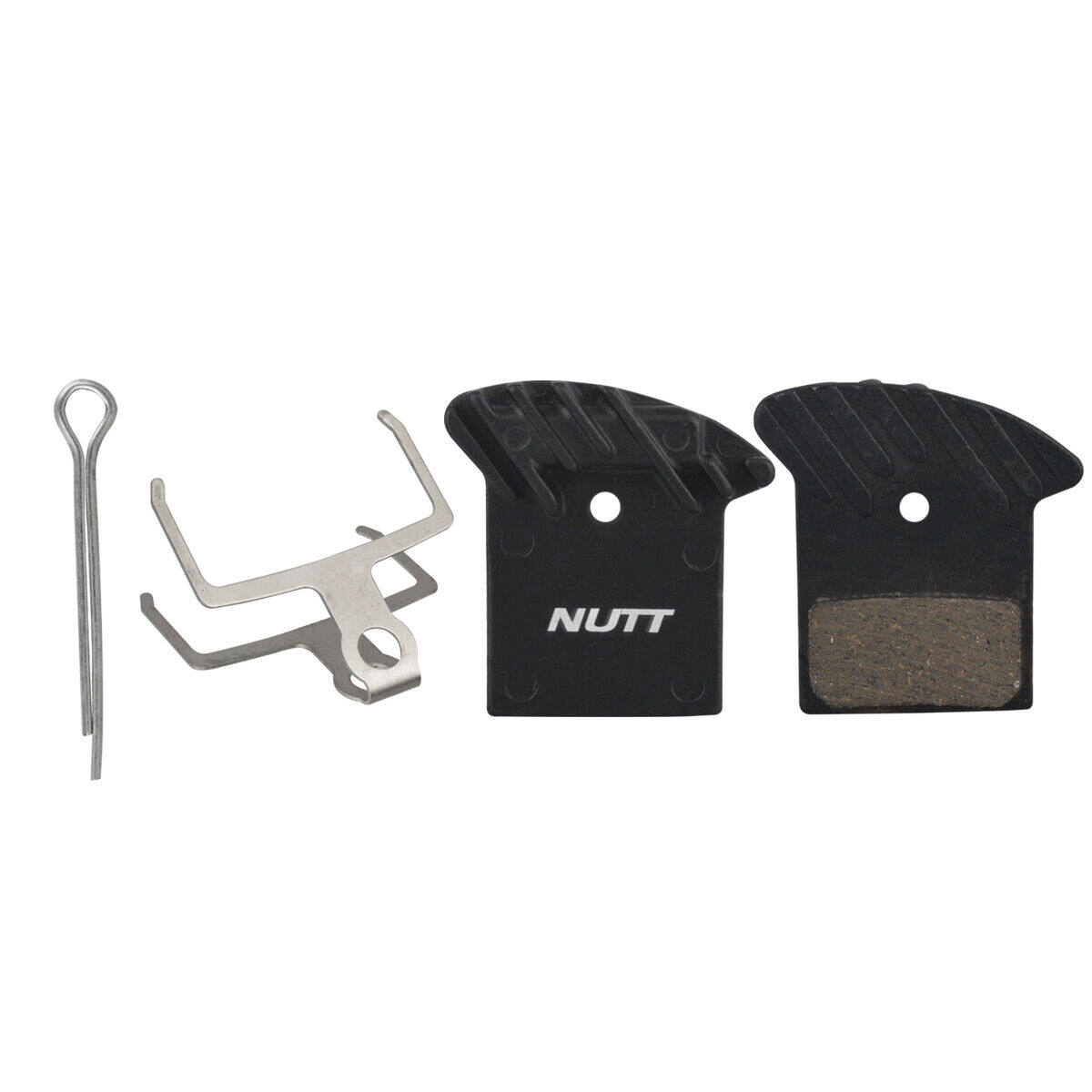 Disc Brake Pad NUTT MTB Bike Hydraulic Caliper Heat Dissipation Semi Metal Resin - Fresh Stock Dated February 2026