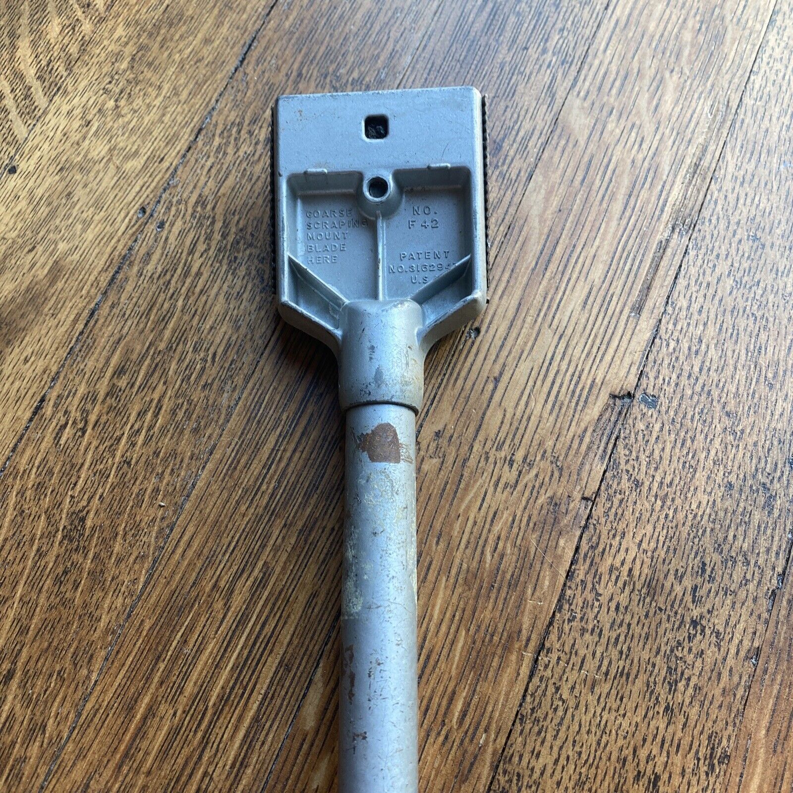 2-1/2″ Wood Scraper No F42 with mount for Coarse Scraping Blade - Fresh Stock Dated February 2026