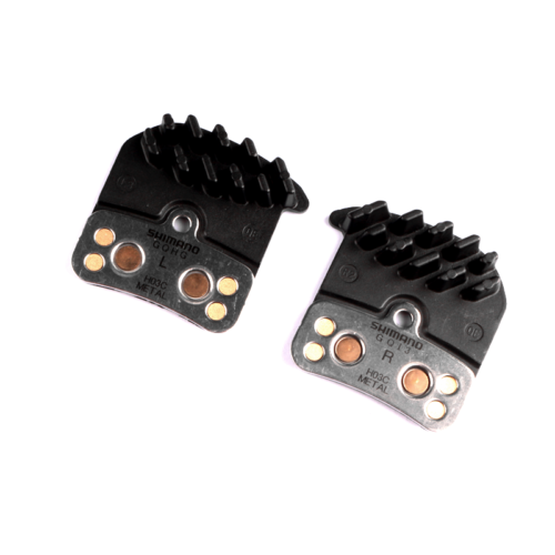 Shimano H03C Disc Brake Pads Saint Zee BR M820 M640 M8020 Resin Metal FIN Pad - Fresh Stock Dated December 2025