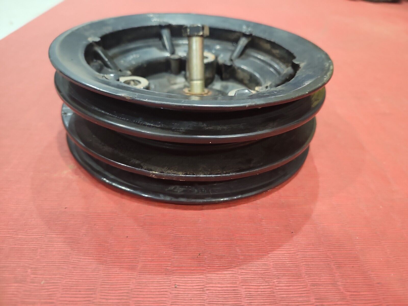 Mercruiser 5.0L / 5.7L V8 3 Grove Pulley # 90081-C aluminum - Fresh Stock Dated February 2026