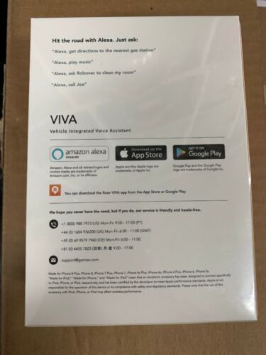 Roav VIVA, by Anker, Alexa-Enabled 2-Port USB Car Charger for In-Car Navigation, - Fresh Stock Dated February 2026