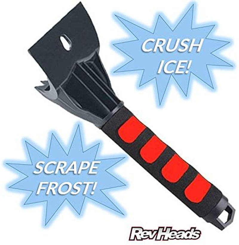 Portable Winter Snow Ice Scraper for Cars Trucks SUV Scrape Frost and Ice - Fresh Stock Dated February 2026