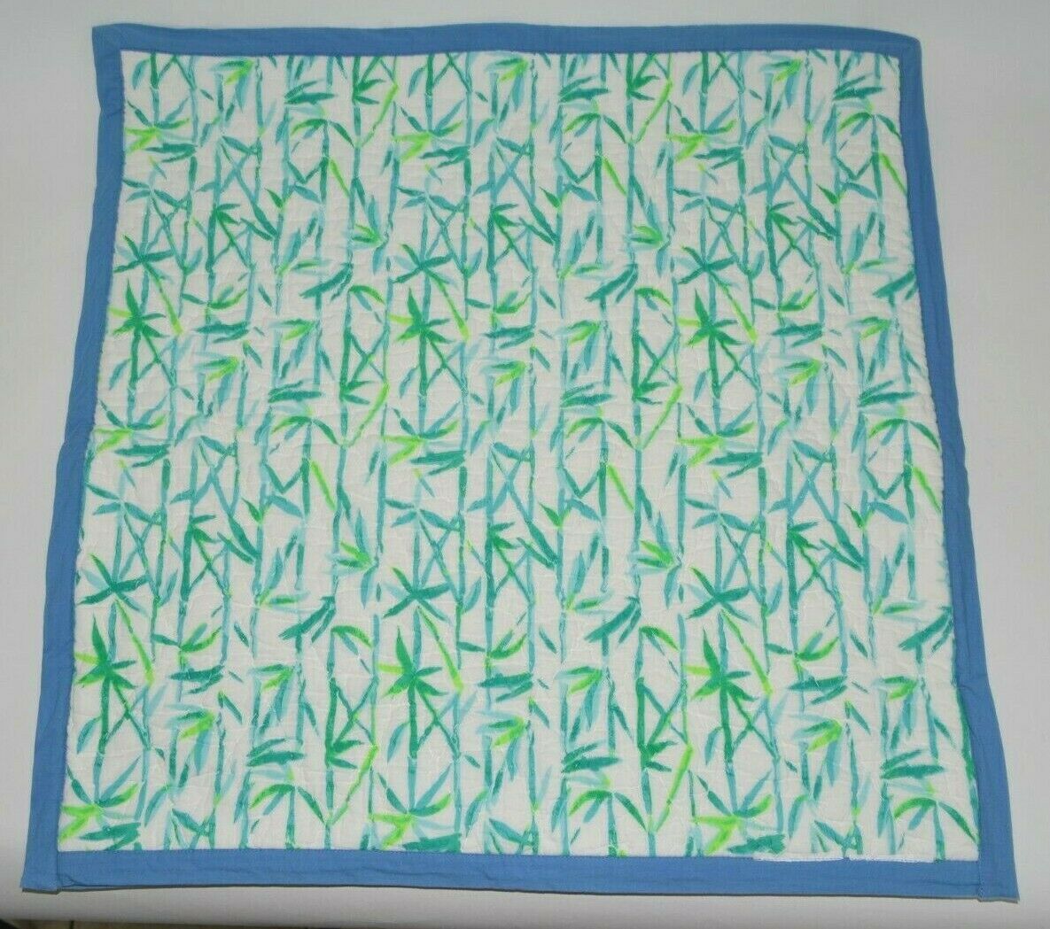 Pottery Barn Lilly Pulitzer Cabana Cocktail Reversible Euro Sham NWOT Teal Blue - Fresh Stock Dated December 2025
