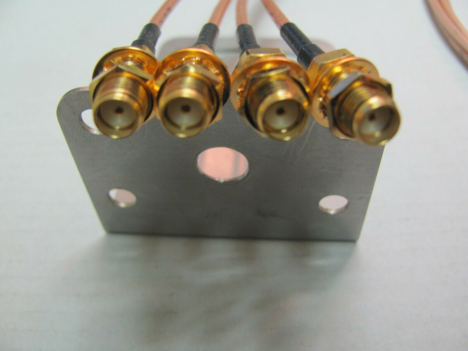 2x Samtec  Male MMCX to Female SMA Coaxial Cable Assembly, 100Cm Length, RG-316 - Fresh Stock Dated December 2025