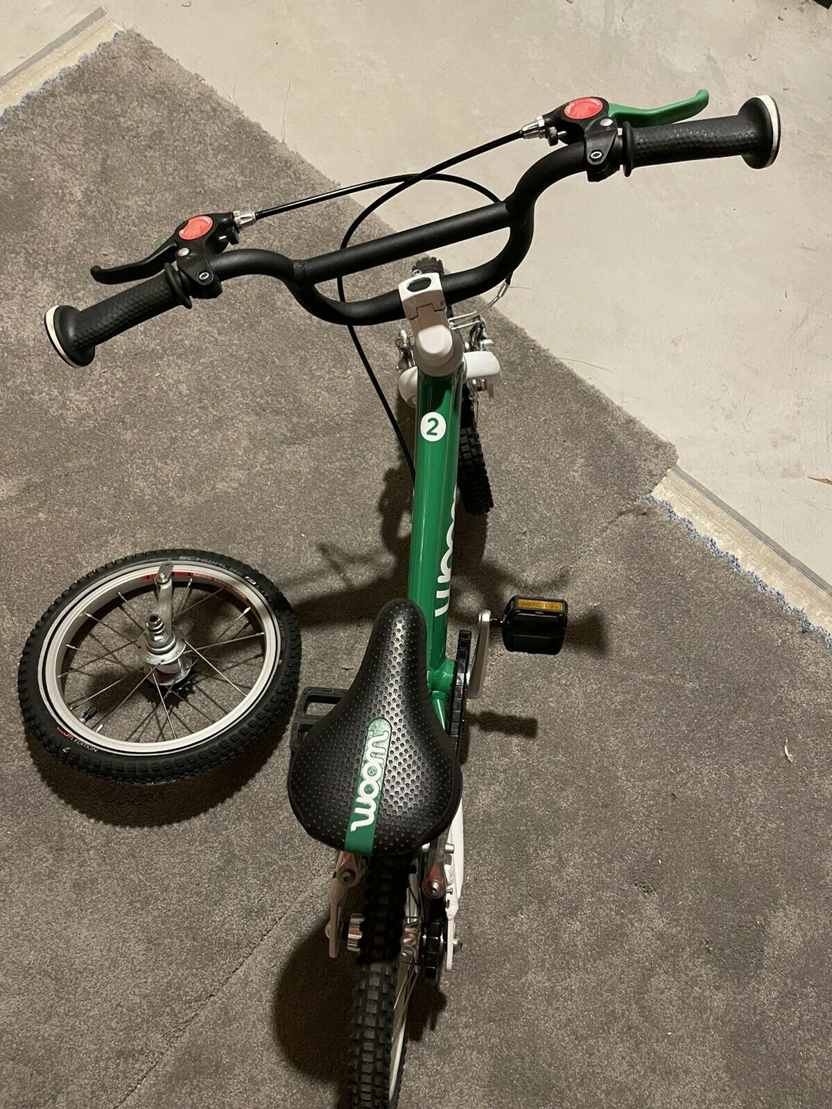 Woom 2 kid’s bike 14 Inch with freewheel kit - Fresh Stock Dated February 2026