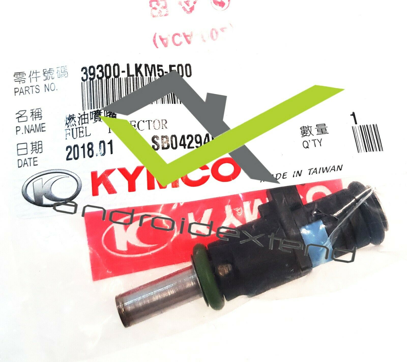 KYMCO MXU 700i / UXV 700i FUEL INJECTOR - Fresh Stock Dated February 2026