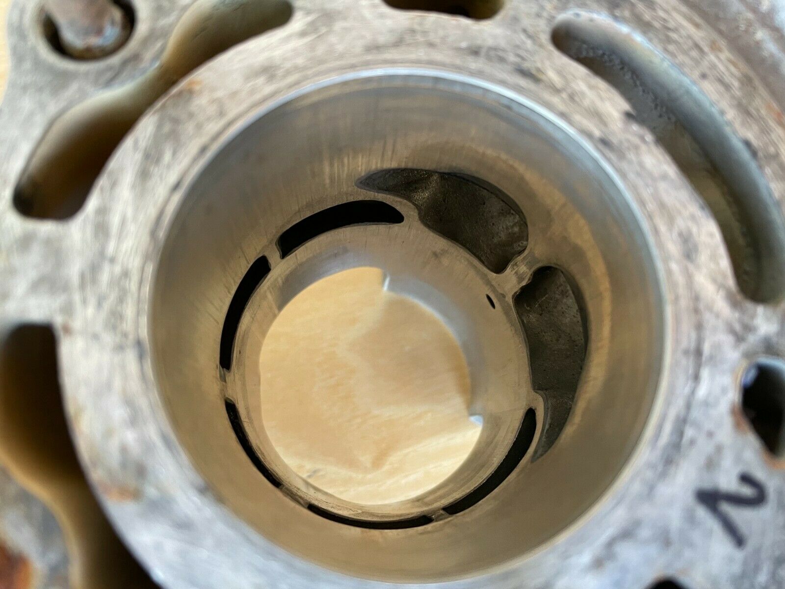 Aprilia RS 250 Cylinder 1995-2004 RS250 E2 Upper OEM - Fresh Stock Dated February 2026