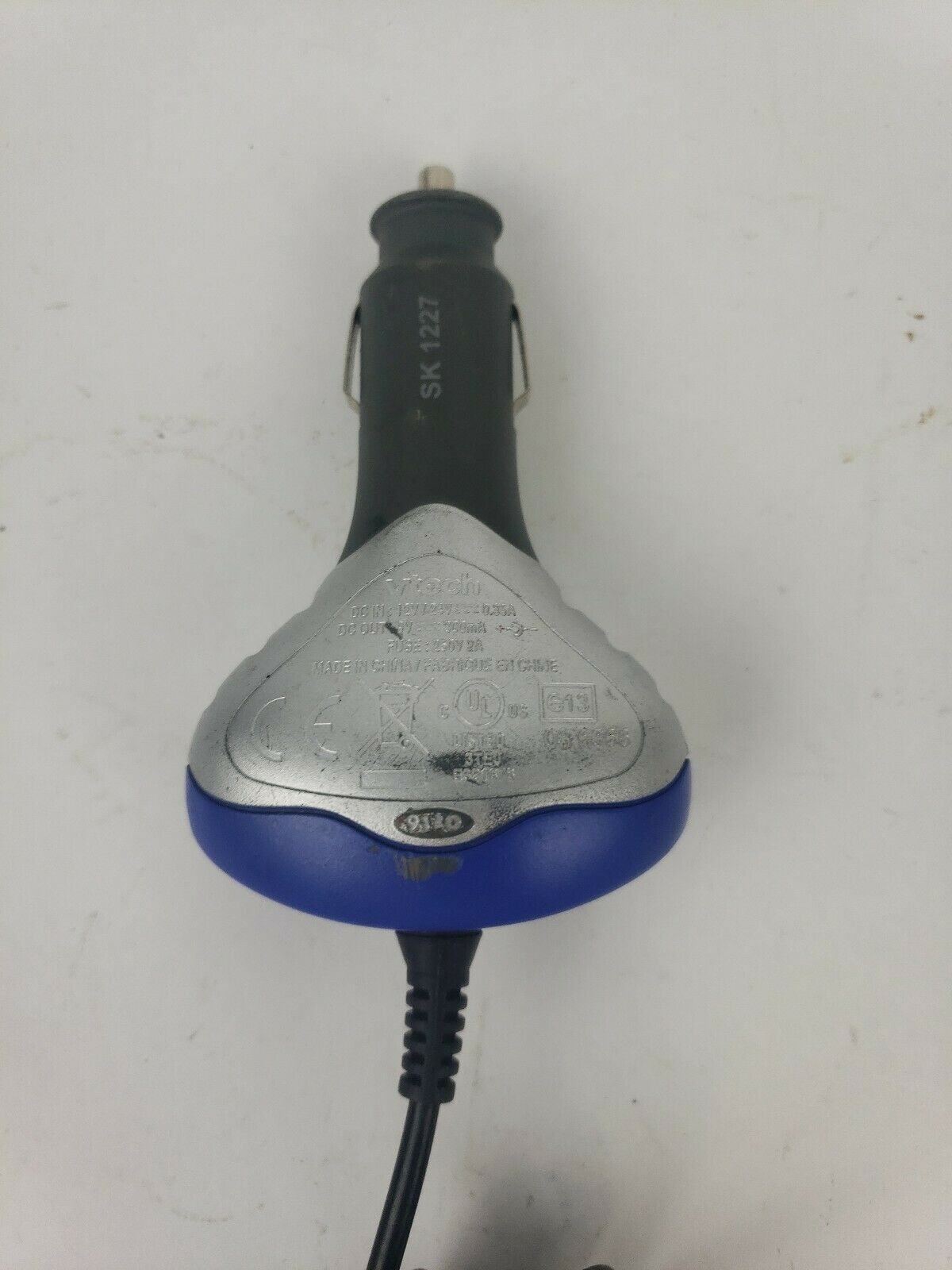 VTech V Smile Pocket Car Adaptor -6ft Cord -Power on the Go SK1227 - Fresh Stock Dated February 2026