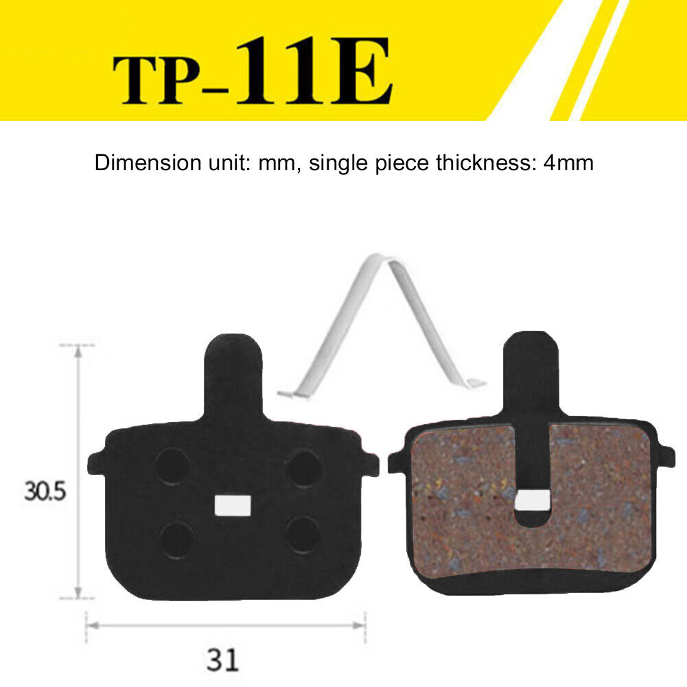 1 Pair MTB Bicycle Disc Brake Pads for BB5 M446 Road Cycling Parts (TP11E) - Fresh Stock Dated February 2026