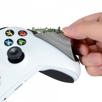 Black Anti-skid Left Right Grips Decal Skin for Xbox One & S Controller Sticker - Fresh Stock Dated December 2025