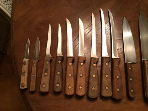 Lot 15 Vtg Chicago Cutlery Knives 100S 107S 62S 61S 65S 78S C42 42S Santoku Chef - Fresh Stock Dated December 2025