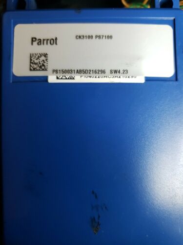 Parrot Blue Box Model CK3100 Handsfree Kit Bluetooth Module Control Parts Only - Fresh Stock Dated February 2026