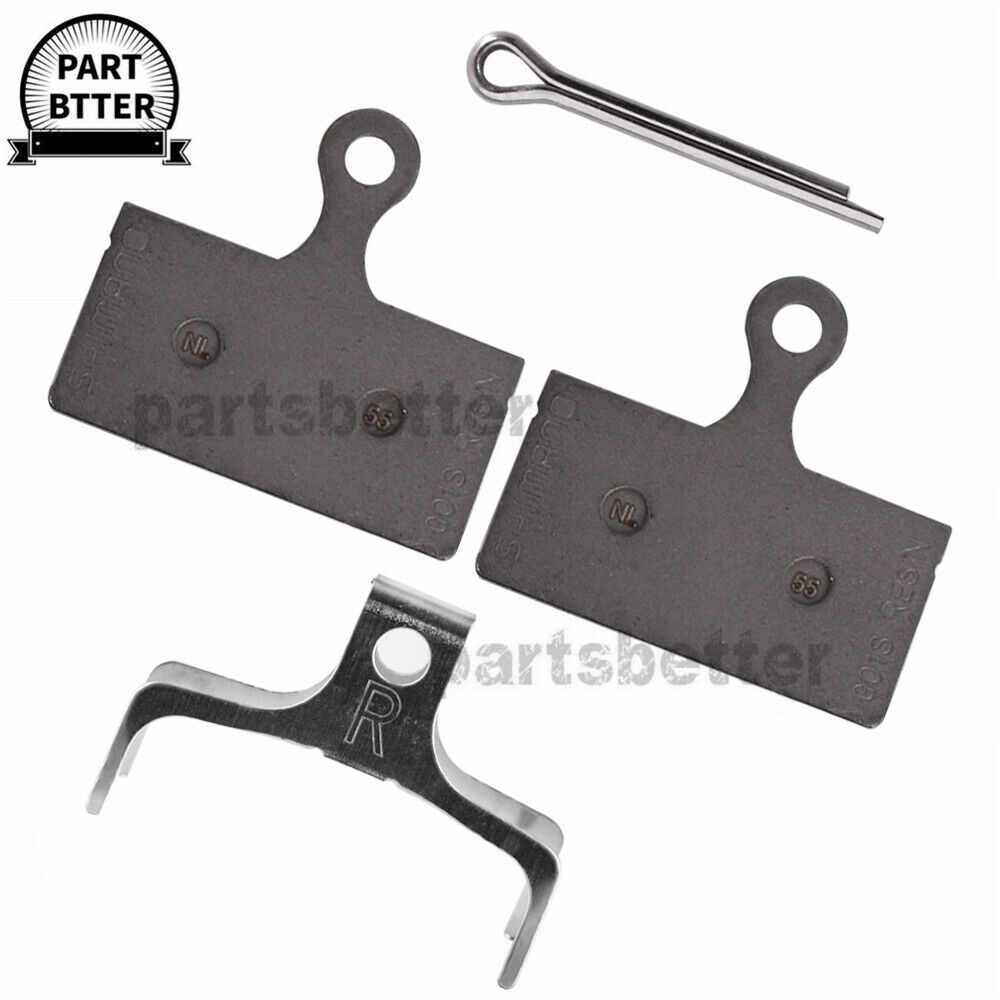 For Shimano G01S Resin Disc Brake Pads For Deore SLX XT XTR ZEE M615 M6000 M7000 - Fresh Stock Dated February 2026