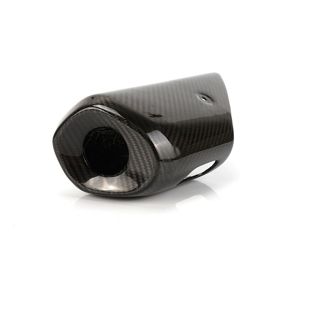 For Yamaha MT07 14-17 Carbon Fiber Muffler Exhaust Pipe Cover Heat Shield Decor - Fresh Stock Dated February 2026