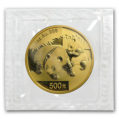 2008 China 1 oz Gold Panda BU (Sealed) - SKU #31511 - Fresh Stock Dated February 2026